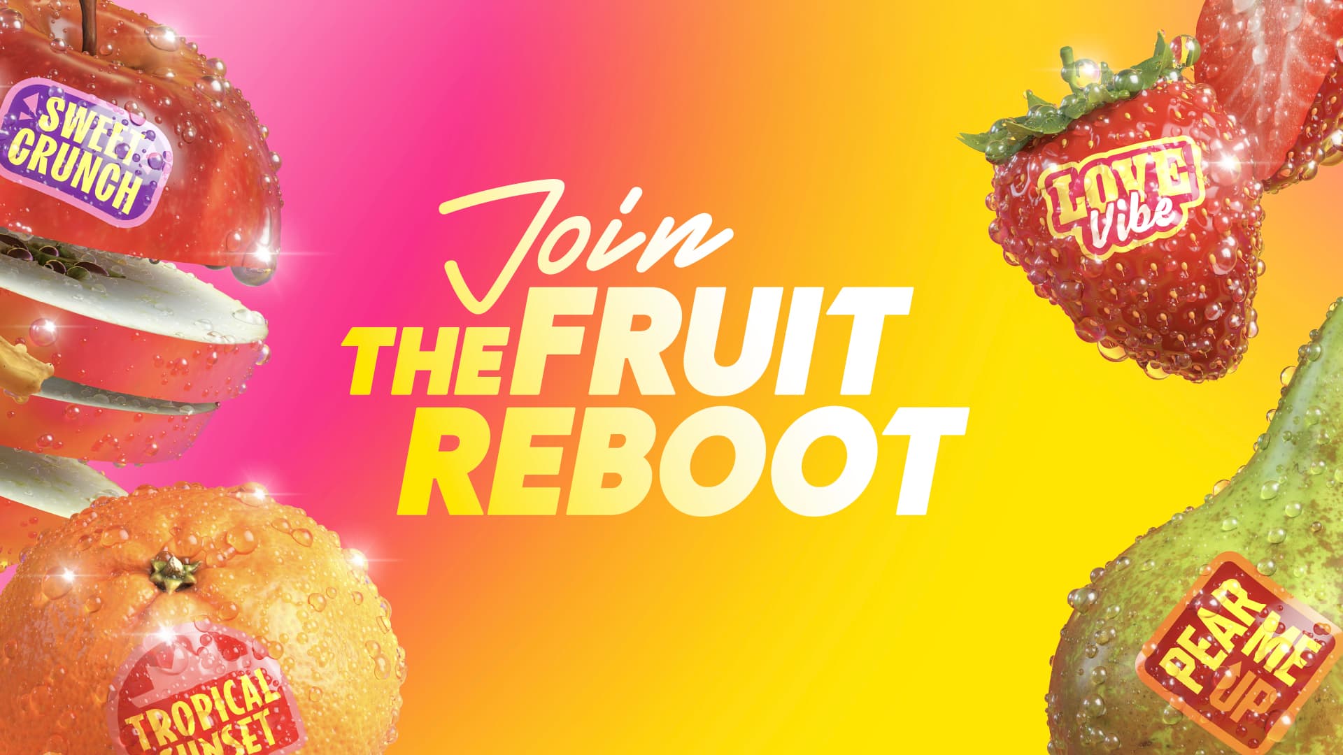 Visual concept for "Join the Fruit Reboot"!